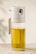 DuoFlow 2-in-1 Glass Oil Sprayer & Pourer – 550 ml