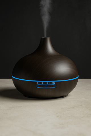 Aromatherapy Oil Diffuser with 6 Essential Oils Set