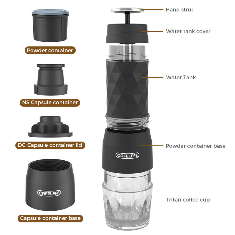 Portable Hand Press Coffee Machine